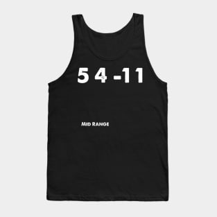 Disc Golf Flight Numbers #2 Tank Top